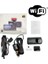 Araç Kamerası - 3 Kameralı Wifi Ön , Iç ve Arka Full Hd Dvr Araç Içi Ekranlı Kamera 1