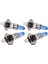 4x H1 6000K Xenon Gaz Halojen Far Beyaz Işık Lamba Ampulleri 55W 12V (Yurt Dışından) 1