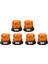 6 x Amber LED Beacon Strobe Acil Durum Yanıp Sönen Hafif Uyarı Lamba Kamyonu 12V 24V (Yurt Dışından) 1