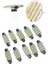 2x Araç Otomatik 1210 Smd 24 Leds Dikey G4 Arka Pim Ampulü 10X 42MM 3528 Smd 16 LED Iç Festoon Ampul Lamba (Yurt Dışından) 1