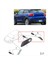 Arka Yan Işaretçi Işık Yan Tekrarlayıcı Dönüş Sinyal Işığı Mini Clubman Cooper R55 R56 R57 R58 R59 R60 R61 63132751333 (Yurt Dışından) 2