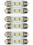 6x C5W 3 LED Smd 5050 36MM Xenon Beyaz Ampul Plaka Servis Festivonları Kubbesi Tavan Lambası Araba Işığı (Yurt Dışından) 1