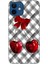 iPhone 12 Kılıf Desenli Baskılı Tpu Rubber Kapak Kiraz Masası 1