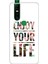 Infinix S5 Pro Kılıf Desenli Baskılı Tpu Rubber Kapak Enjoy Your Life 1
