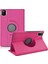 Huawei Honor Pad X7 360 Tablet Deri Kılıf - Pembe 1