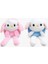 Peluş Işıklı Oynar Kulaklı My Melody ve Cinnamoroll Sırt Çantası ALK3012 1