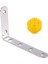 Kauçuk 2 Delik Yarış Arabası Egzoz Askı Burçları 2 Adet 125X75MM L ile Şekil Paslanmaz Çelik Raf Köşe Parantez (Yurt Dışından) 1