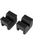 2pcs Kauçuk Jack Pad Jack Stand Adaptörü Evrensel Kauçuk Çarşamba Çerçeveli Raylı Kuzu Koruyucu Araç Kaldırma Pedleri (Yurt Dışından) 2
