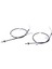 59760-3X300 59770-3X300 Hyundai Elantra Park Freni Kablosu Için Park Freni Kablosu Seti 597603X300 597703X300 (Yurt Dışından) 1