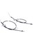 59760-3X300 59770-3X300 Hyundai Elantra Park Freni Kablosu Için Park Freni Kablosu Seti 597603X300 597703X300 (Yurt Dışından) 3