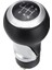6 Hızlı Pu Deri Araba Dişli Knob For -Audi A3 A4 B6 B7 A6 S4 B8 A5 8t Q5 8r Skoda Koltuk - Gümüş (Yurt Dışından) 1