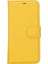 Apple iPhone 14 Pro Uyumlu Deri Cüzdanlı Kılıf Mwwn FL12 Sarı 4