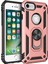 6s Plus Için Kılıf Military Ring Holder Rose [ 6s Plus ile Uyumlu Kılıf - Rose ] 1