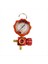R410A R22 R22 R134A R404A Soğutucu Sanatlar Manifold Gösterge Manometre Valfi Görsel Aynalı 800PSI Kırmızı (Yurt Dışından) 1