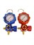 R410A R22 R22 R134A R404A Soğutucu Sanatlar Manifold Gösterge Manometre Valfi Görsel Aynalı 800PSI Kırmızı (Yurt Dışından) 5