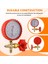 Soğutucu Basınç Göstergesi Klima Şarj Basınç Terjmerleri R12 R502 R22 R410 R134A (Yurt Dışından) 5