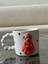 Boncuk Kulp Mrs Teddy 160ML Fincan Mug Turuncu Elbise 1