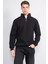 Çetinkaya Mentality 3907 3 Ip Dik Yaka Siyah Sweatshirt 2