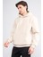 Çetinkaya Mentality 3035 3 Ip Kapşonlu Vizon Sweatshirt 2