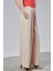 Kadın Lastikli Yüksek Bel Palazzo Pantolon 6