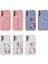 Galaxy A33 5g Kılıf Desenli Sert Silikon Vlmt Mumila Kapak-Pink Flower 2