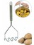 Inox Paslanmaz Metal Patates Ezici Püre Yapıcı 27 cm 2