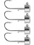 4 Adet 5 gr Mantar Kafa Jig Head,zoka 1