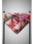 %100 Twill Ipek Efektli ve Geometrik Desenli Somon - Pudra Renkli 90X90 Eşarp Dikim Şekli : El Dikişi 5