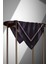 %100 Twill Ipek Minik Motif Desenli Siyah - Lila Renkli 90X90 Eşarp Dikim Şekli : El Dikişi 4