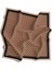 Twill Çıtır Desenli Taba Renkli 90X90 Eşarp (Ipek Içermez) Kenar Dikiş Şekli El Dikişli 1