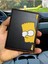 Ruhsat Kılıfı Deri Dikişli Desenli Oto Araba Motor Ruhsat Kabı Kılıfı Bart Simpson 1