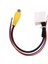 5x 16 Pin Araba Arka Görünüm Kamera Adaptör Kablosu Park Parkı Yedek Kamera Video Kablo Adaptörü Toyota Camry 7th Için (Yurt Dışından) 5