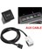 Araba USB Aux Anahtar Kablosu USB Ses Adaptörü RCD510 RNS315 For-Passat B6 B7 Golf 5 Mk5 Golf 6 Mk6 Jetta 5 Mk5 cc (Yurt Dışından) 2