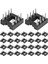 60 Pcs 8 Yuvarlak Pin 2 54MM Pitch Dip Ic Adaptör Soketleri (Yurt Dışından) 2