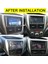 Subaru Forester Için Araba Radyosu Fasyası Impreza 2007-2012 DVD Stereo Çerçeve Plakası Adaptörü Montaj Dash Montaj Çerçevesi (Yurt Dışından) 3