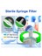 Steril Şırınga Filtresi Pes 20 Paket 0 22UM Gözenek Boyutu 33MM Membran Çapı Hidrofilik Filtrasyon Verim (Yurt Dışından) 4