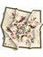 Kristal Sonbahar Yaprak Desenli Haki Renkli 90X90 Eşarp (Ipek Içermez) Kenar Dikiş Şekli El Dikişli 1