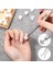 100LÜ Kalemli Küp Nail Art Ombre ve Geçiş Süngeri Seti 2