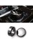 Idrive Araba Için 2x Multimedya Düğmesi Kapak Trim Düğmesi Sticker Için -Bmw F10 F18 F07 F20 F21 F06 F12 F30 F01 F02 F25 F26 (Yurt Dışından) 5