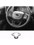 Ford Ranger 2023 Araç Direksiyon Simidi Dekoratif Kapak Döşeme Iç Assesorios - Abs Karbon Fiber (Yurt Dışından) 2