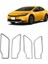 Toyota Prius 60 Serisi 2023 2024 Araba Iç Kapı Kolu Kase Kapak Döşeme Iç Aksesuarları (Gümüş) (Yurt Dışından) 3