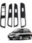Araba Karbon Fiber Pencere Cam Kaldırma Düğmesi Anahtarı Kapak Nissan Tiida Rhd 2005-2010 Için Trim Kapı Kolçak Paneli (Yurt Dışından) 5