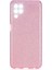 Galaxy M22 Kılıf Vlmt Shining Silikon-Rose Gold 1