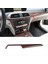 Mercedes Benz W204 C-Class 2010-2013 Kırmızı Ahşap Tahıl Konsolu Konsolu Dash Strıp Trım (Yurt Dışından) 2