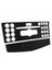 Araba Merkezi Konsol Navigasyon Klima Paneli Kapak CD Kontrol Trim Panel Kapağı Mercedes-Benz W204 2007-2010 (Yurt Dışından) 2