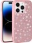 Apple iPhone 14 Pro Kılıf Parlak Taşlı Tasarım Vlmt Pırlanta Kapak-Beyaz 4