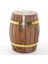 Pirinç Ahşap Fıçı Kumbara 12.5 cm WB535 1