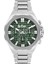 LC07982.370 Erkek Kol Saati | 46 mm Yeşil Desenli Kadran, Çelik Kasa, Takvimli Multifonksiyon 1