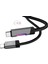 Infinix Gt Serisi Uyumlu 45W Type C Hızlı Şarj Kablosu Veri Kablosu Rgb LED USB C Kablo Type-C To Type-C 100CM 3