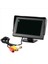 2x Arka Görüntü Kamera Geniş Derece 4 3 Inç Tft LCD Ekran Veya Monitör Su Geçirmez Gece Görme Ters Yedekleme Monitör (Yurt Dışından) 3